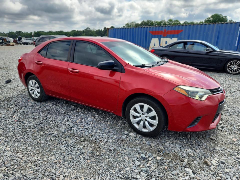 2015 Toyota Corolla მანქანა იყიდება აუქციონზე, vin: 2T1BURHE4FC473819, აუქციონის ნომერი: 54100146