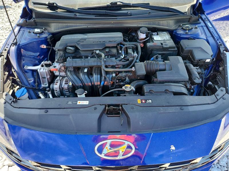 2022 Hyundai Elantra მანქანა იყიდება აუქციონზე, vin: KMHLN4AG2NU343695, აუქციონის ნომერი: 53888996