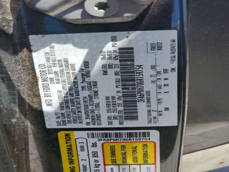 Продаж на аукціоні авто 2016 Ford Fusion, vin: 3FA6P0H70GR159754, номер лоту: 52954626