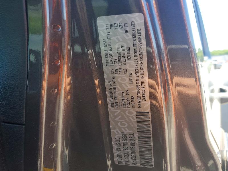 2021 Jeep Gladiator მანქანა იყიდება აუქციონზე, vin: 1C6JJTBG7ML588617, აუქციონის ნომერი: 53958376