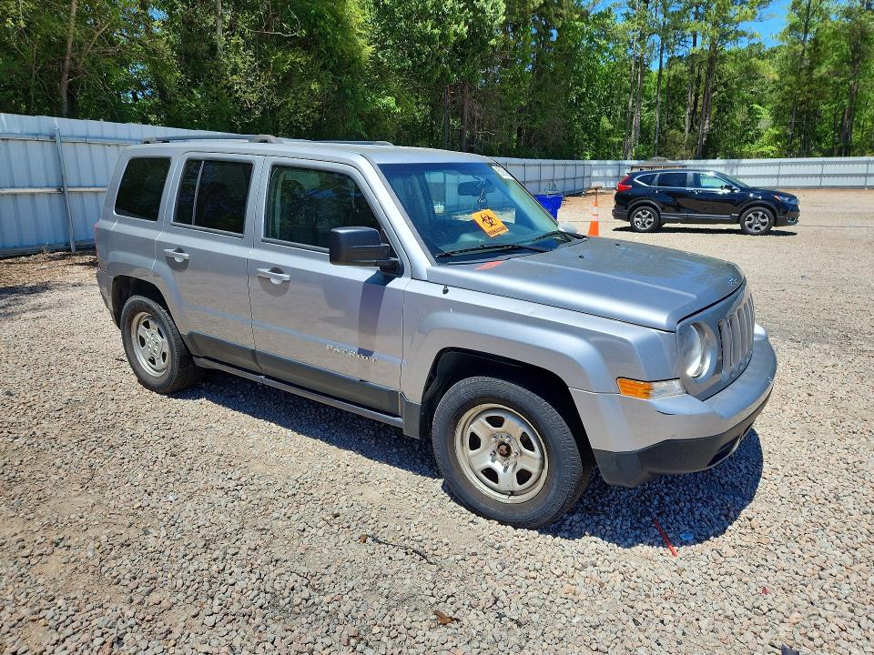 53890026 :رقم المزاد ، 1C4NJPBA7GD633762 vin ، 2016 Jeep Patriot مزاد بيع