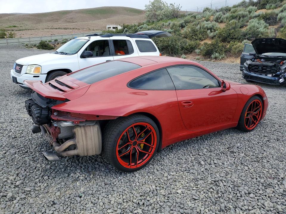 54815256 :رقم المزاد ، WP0AA2A91ES107211 vin ، 2014 Porsche 911 مزاد بيع