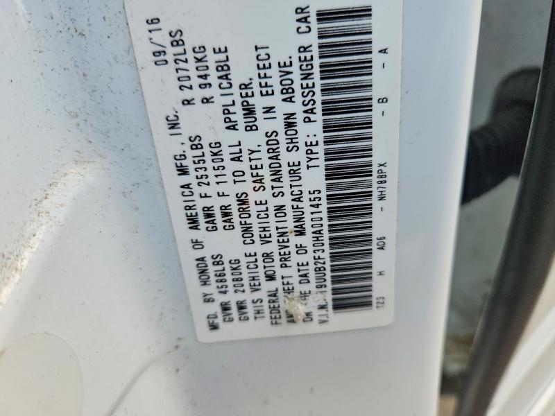 Продажа на аукционе авто 2017 Acura Tlx, vin: 19UUB2F30HA001455, номер лота: 53913946