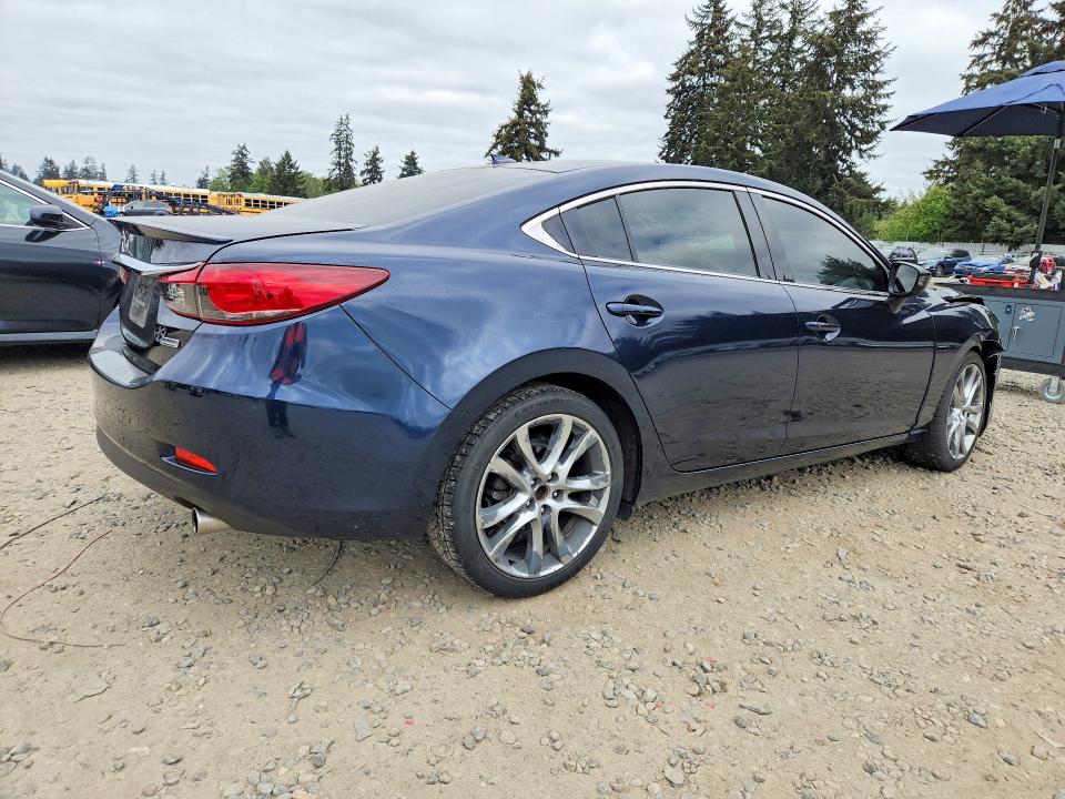 2015 Mazda 6 მანქანა იყიდება აუქციონზე, vin: JM1GJ1W59F1208580, აუქციონის ნომერი: 52510136