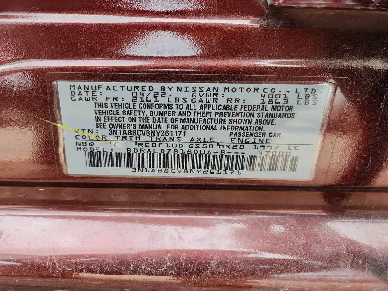 Продажа на аукционе авто 2022 Nissan Sentra, vin: 3N1AB8CV8NY261171, номер лота: 54316716
