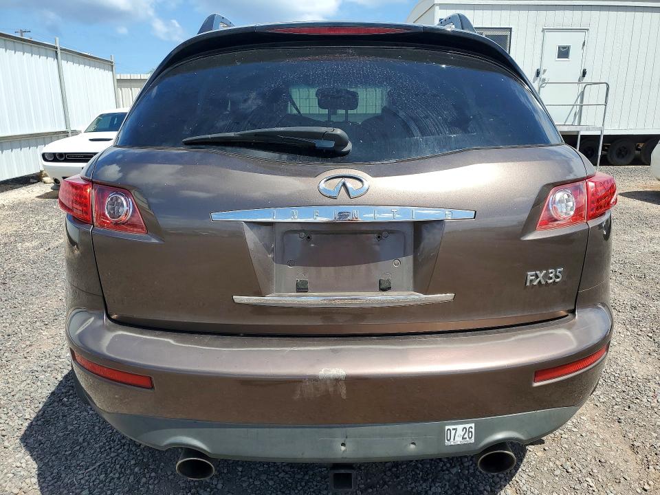 55096636 :رقم المزاد ، JNRAS08U54X108410 vin ، 2004 Infiniti Fx35 مزاد بيع