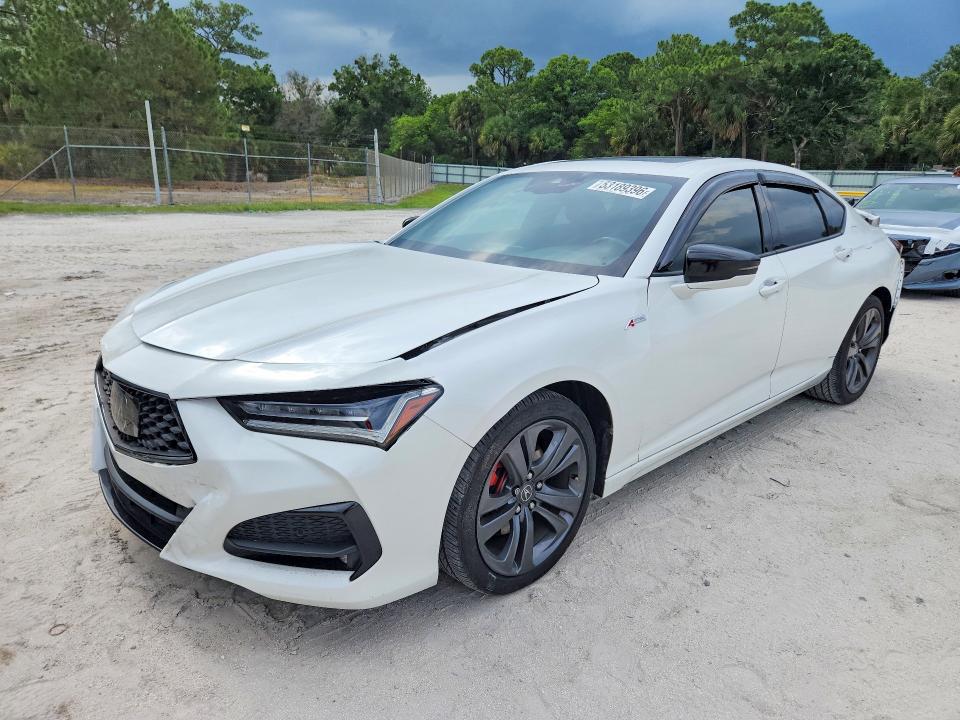2022 Acura Tlx მანქანა იყიდება აუქციონზე, vin: 19UUB5F51NA002015, აუქციონის ნომერი: 53189396
