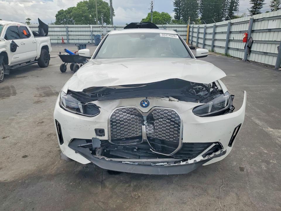 2025 Bmw I4 მანქანა იყიდება აუქციონზე, vin: WBY23HD06SFV61214, აუქციონის ნომერი: 55374526