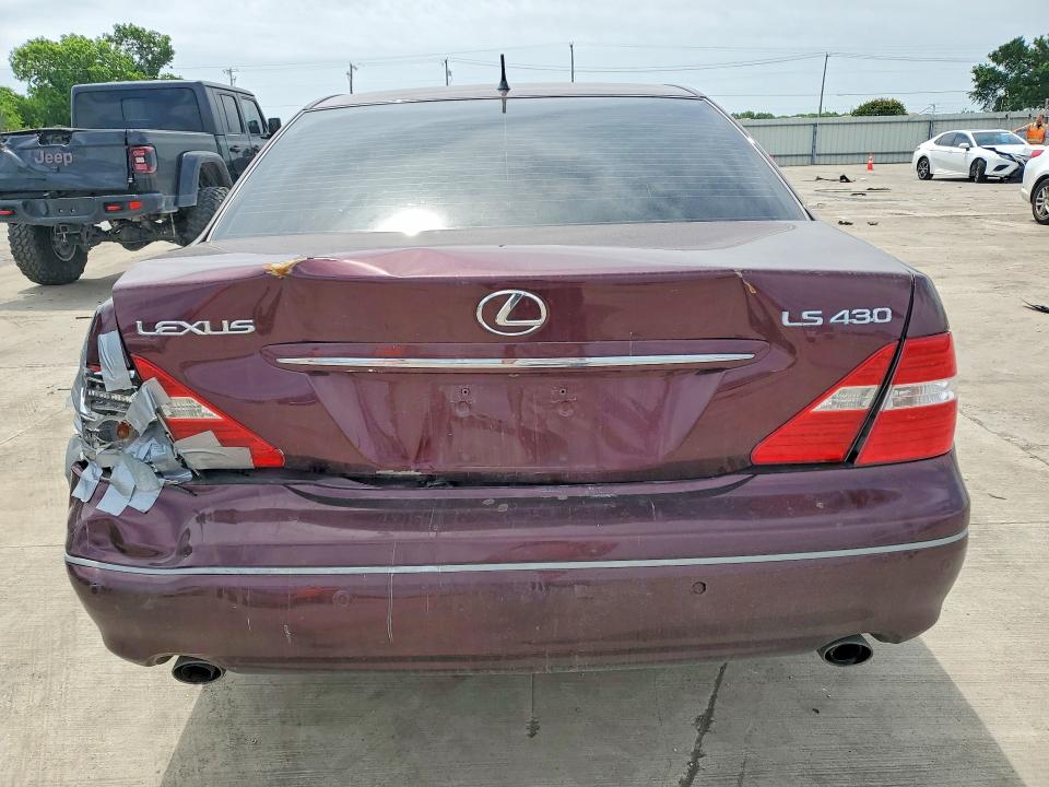 Aukcja sprzedaży 2006 Lexus Ls, vin: JTHBN36F165046292, numer aukcji: 51654036