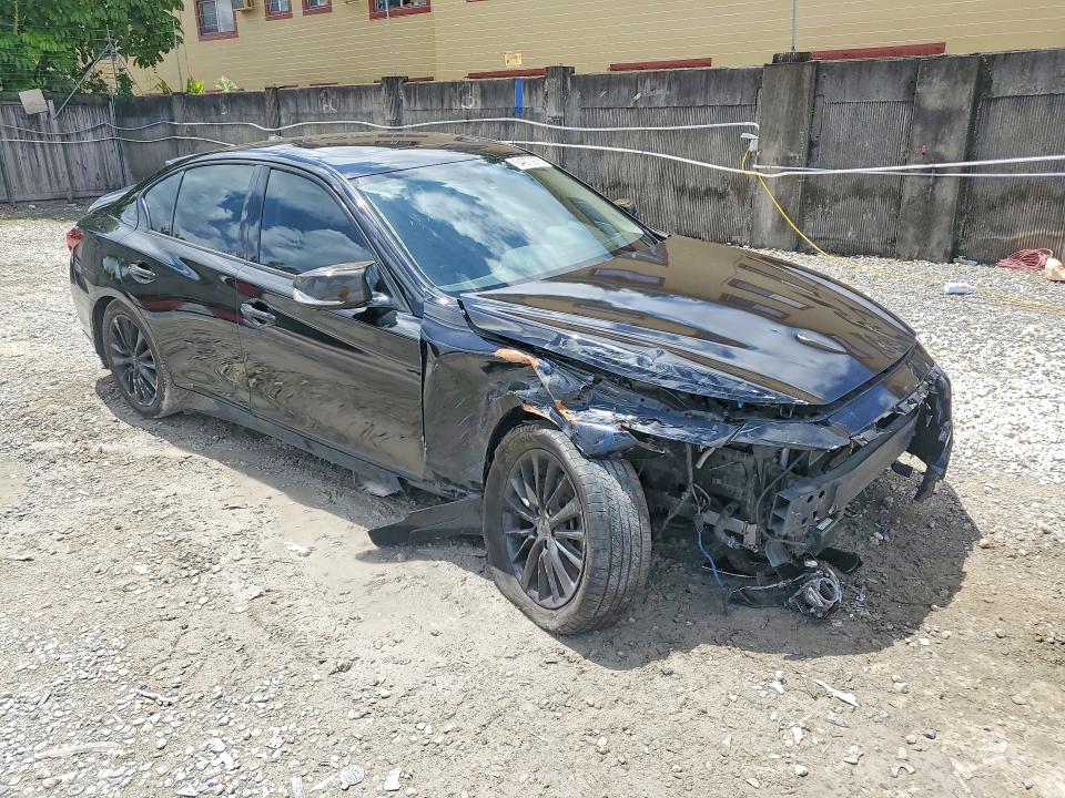 2021 Infiniti Q50 მანქანა იყიდება აუქციონზე, vin: JN1EV7BP0MM700810, აუქციონის ნომერი: 54970976
