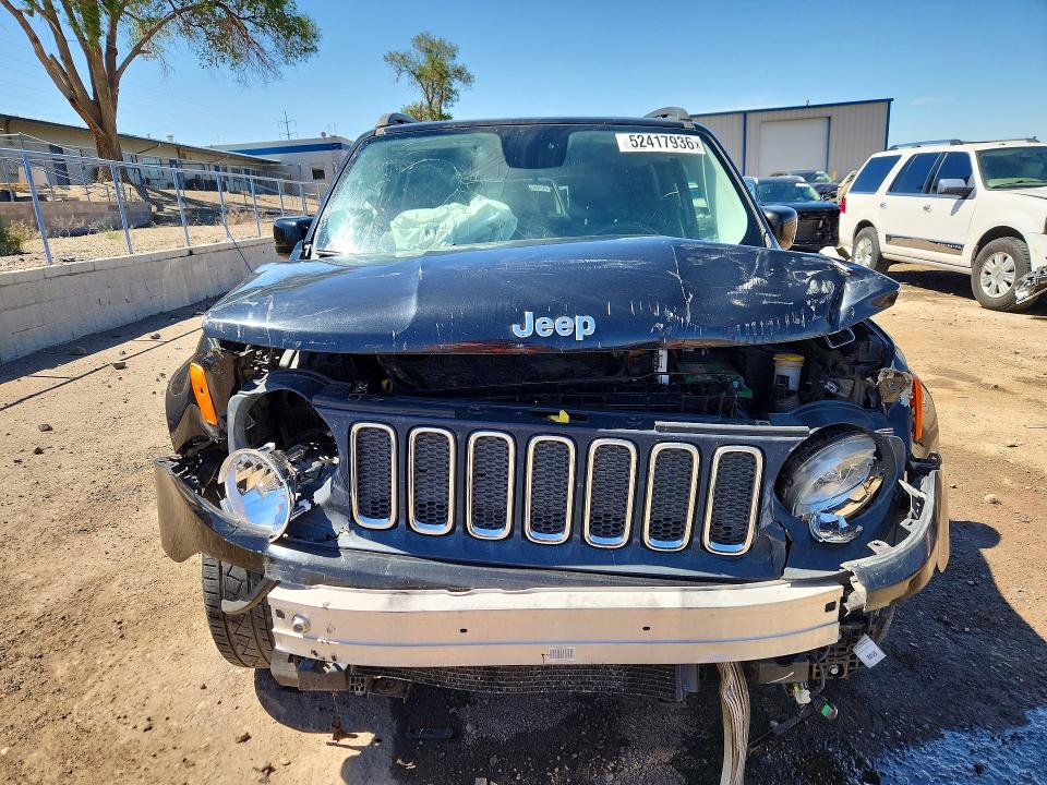 Aukcja sprzedaży 2016 Jeep Renegade, vin: ZACCJABT4GPD50145, numer aukcji: 52417936