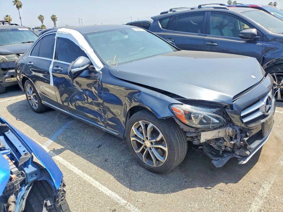 53849136 :رقم المزاد ، 55SWF4JB1FU054268 vin ، 2015 Mercedes-benz C مزاد بيع