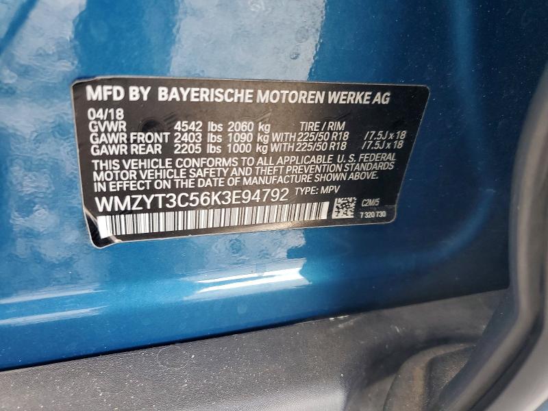 Продажа на аукционе авто 2019 Mini Cooper, vin: WMZYT3C56K3E94792, номер лота: 54860716