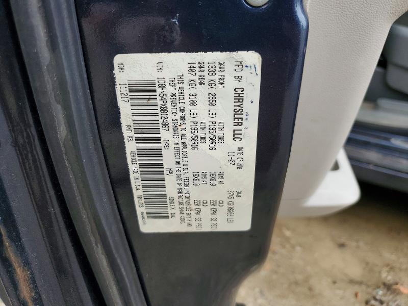 Продаж на аукціоні авто 2008 Dodge Grand Caravan, vin: 1D8HN54PX8B124867, номер лоту: 54444216