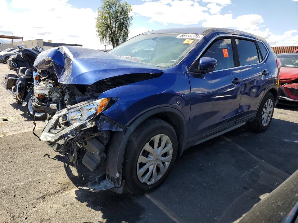 55555376 :رقم المزاد ، JN8AT2MT0HW138324 vin ، 2017 Nissan Rogue مزاد بيع