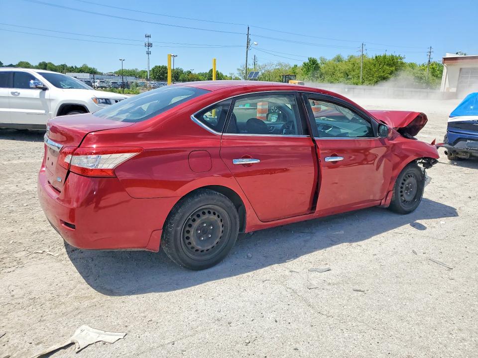 2014 Nissan Sentra მანქანა იყიდება აუქციონზე, vin: 3N1AB7AP6EL681782, აუქციონის ნომერი: 53005006