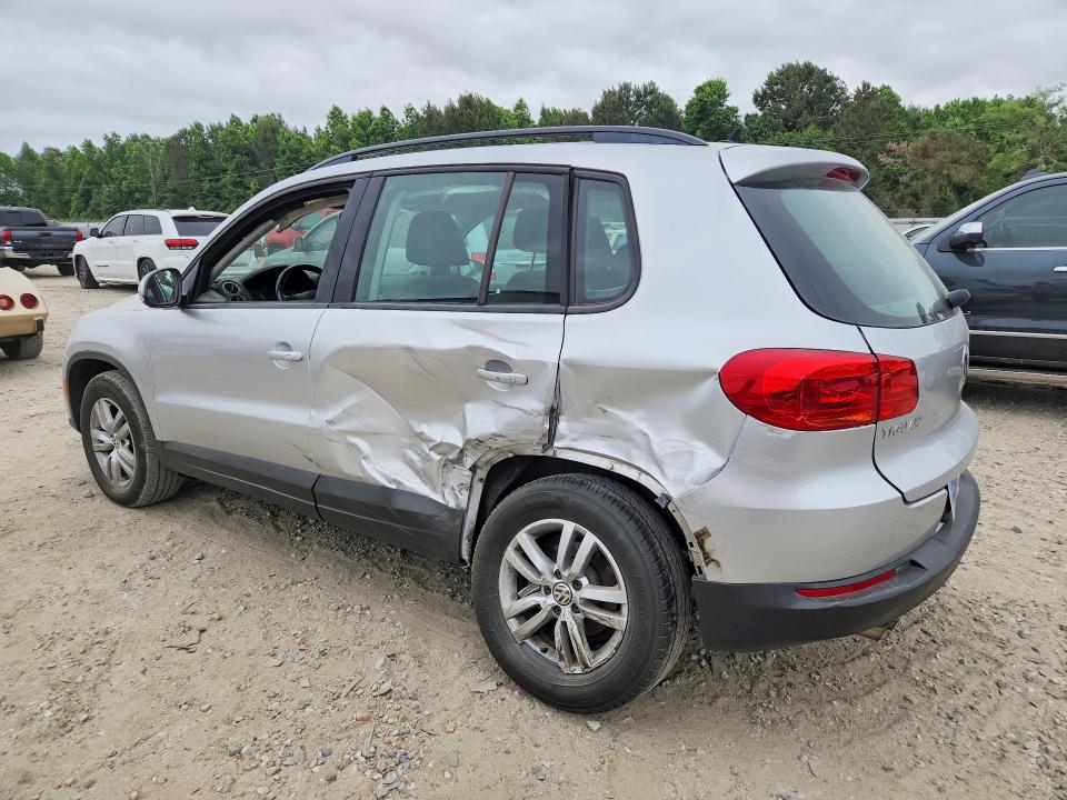 Auction sale of the 2016 Volkswagen Tiguan, vin: WVGBV7AX3GW582791, lot number: 54088116