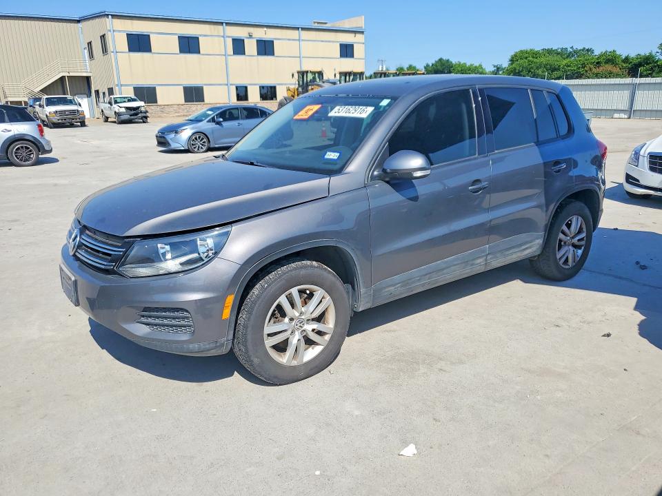 2013 Volkswagen Tiguan მანქანა იყიდება აუქციონზე, vin: WVGAV7AXXDW534065, აუქციონის ნომერი: 53162916