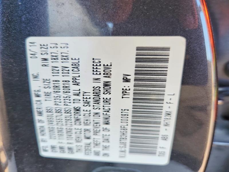 Aukcja sprzedaży 2015 Acura Rdx, vin: 5J8TB3H58FL000975, numer aukcji: 55570886
