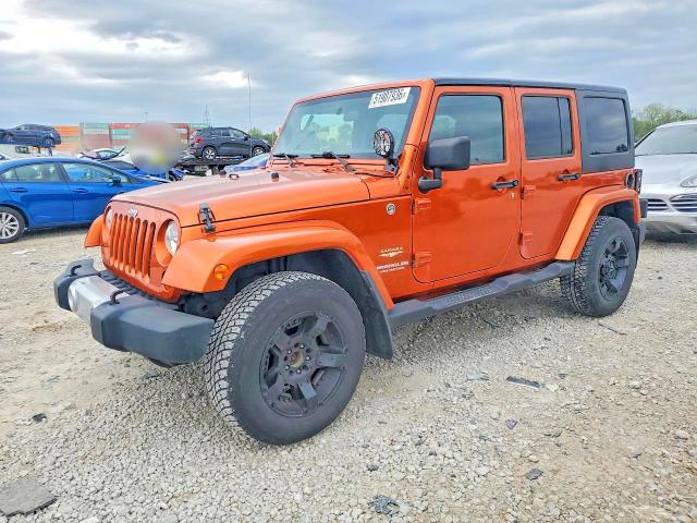 51907936 :رقم المزاد ، 1J4HA5H11BL627103 vin ، 2011 Jeep Wrangler Unlimited مزاد بيع