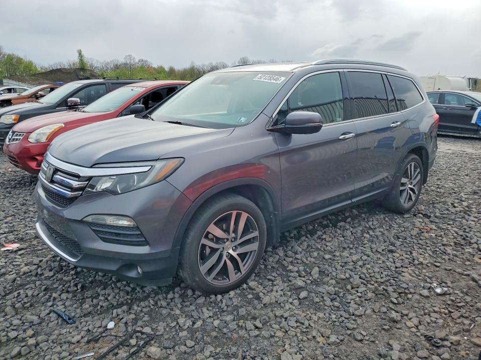 52128546 :رقم المزاد ، 5FNYF6H97JB017632 vin ، 2018 Honda Pilot مزاد بيع