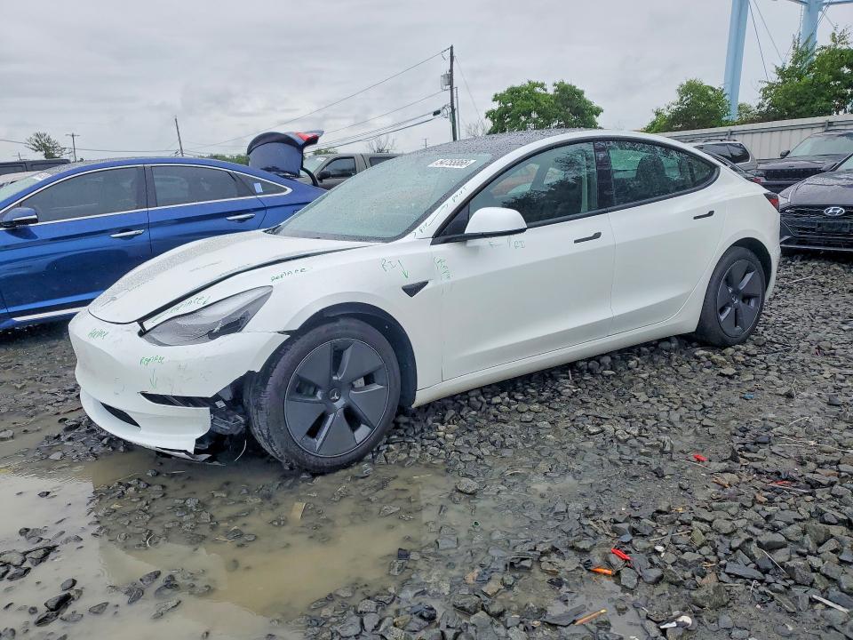 2023 Tesla Model 3 მანქანა იყიდება აუქციონზე, vin: 5YJ3E1EA4PF557611, აუქციონის ნომერი: 54755866