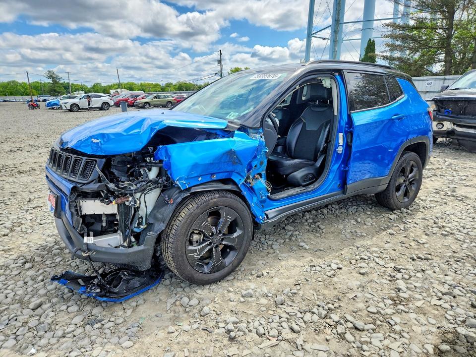 Aukcja sprzedaży 2021 Jeep Compass, vin: 3C4NJDBB1MT557100, numer aukcji: 53309676