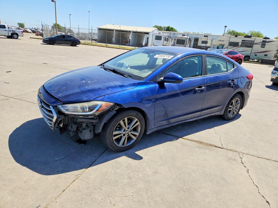 Продажа на аукционе авто 2017 Hyundai Elantra, vin: 5NPD84LF0HH088628, номер лота: 53658726