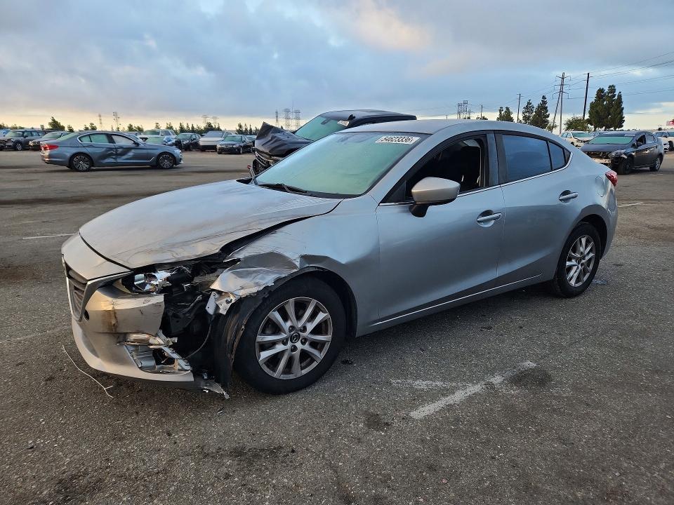 54623336 :رقم المزاد ، JM1BM1U75G1319716 vin ، 2016 Mazda 3 مزاد بيع