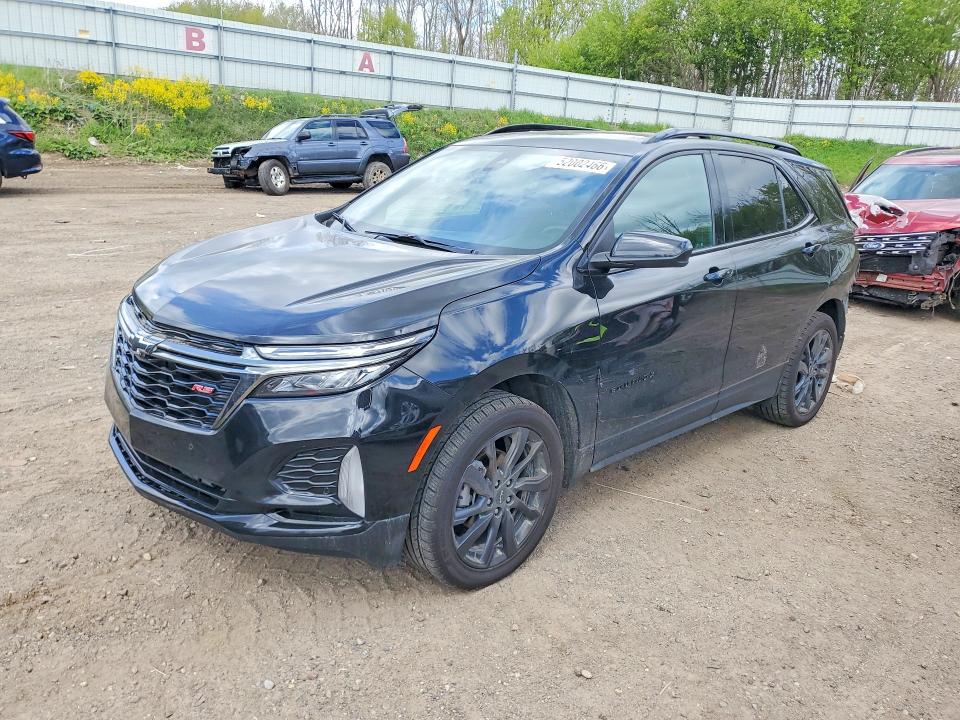 2022 Chevrolet Equinox მანქანა იყიდება აუქციონზე, vin: 2GNAXWEV4N6152988, აუქციონის ნომერი: 52002466