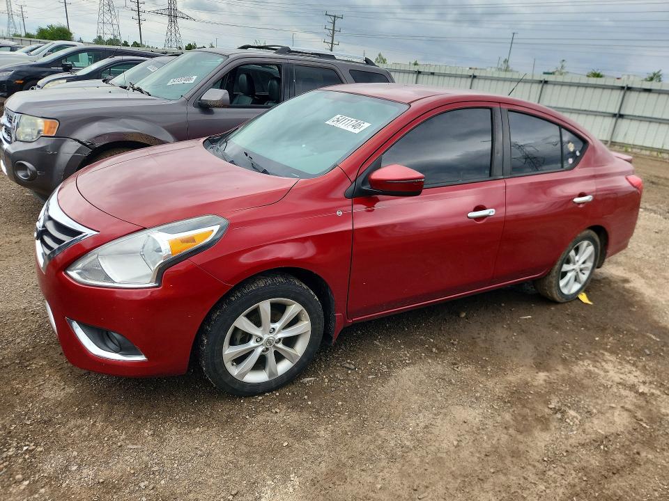 54111746 :رقم المزاد ، 3N1CN7AP1FL838281 vin ، 2015 Nissan Versa مزاد بيع