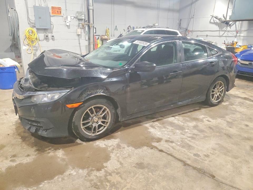 51983526 :رقم المزاد ، 2HGFC2E56GH011352 vin ، 2016 Honda Civic Lx 4dr مزاد بيع