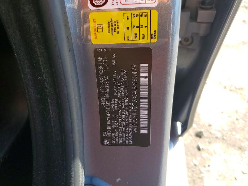 51213306 :رقم المزاد ، WBANU5C5XABY65429 vin ، 2010 Bmw 528 مزاد بيع
