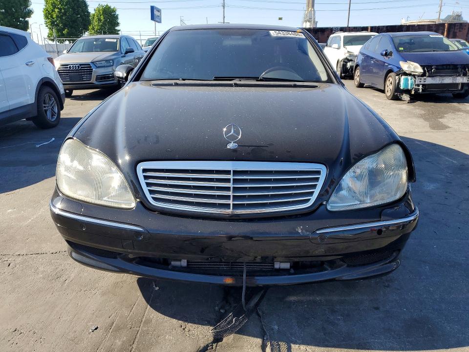 54338486 :رقم المزاد ، WDBNG78JX2A233015 vin ، 2002 Mercedes-benz S مزاد بيع