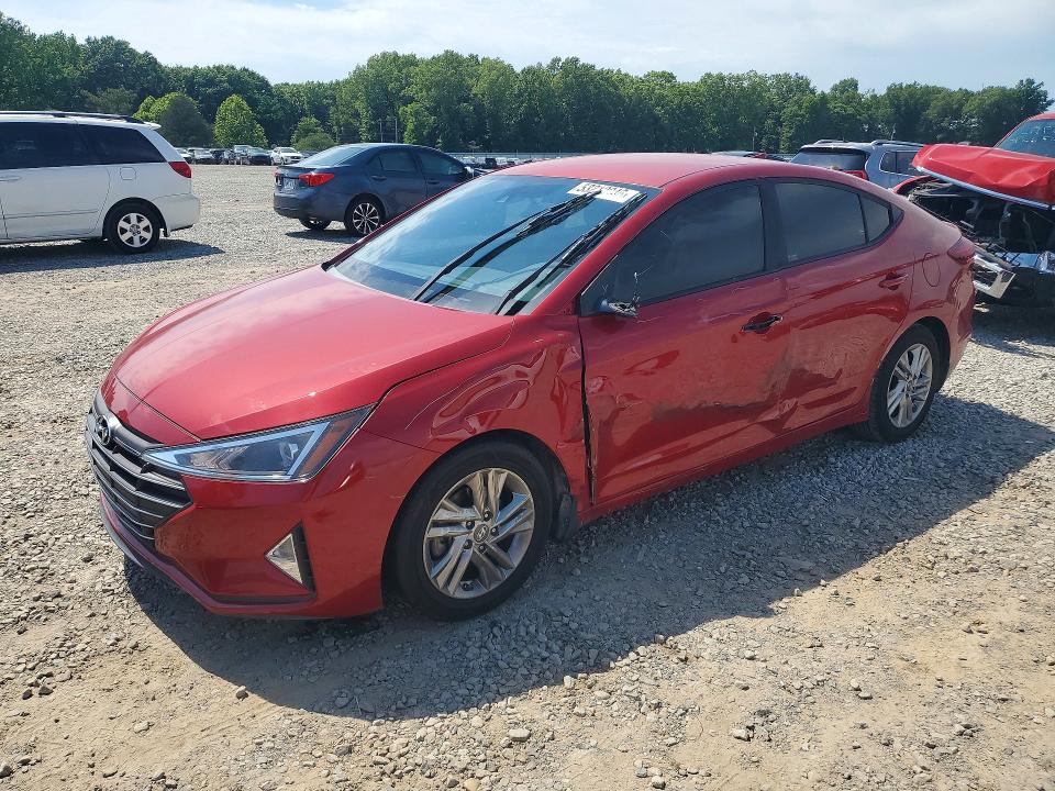 Продаж на аукціоні авто 2019 Hyundai Elantra, vin: 5NPD84LF8KH451197, номер лоту: 53212046