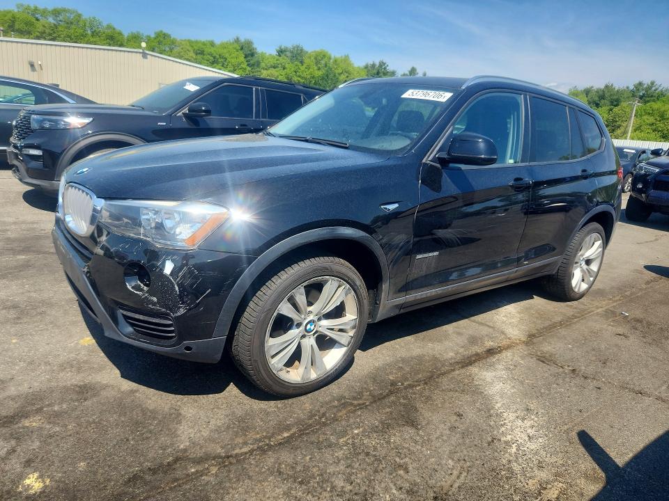 Aukcja sprzedaży 2016 Bmw X3, vin: 5UXWZ7C58G0R32889, numer aukcji: 53796706