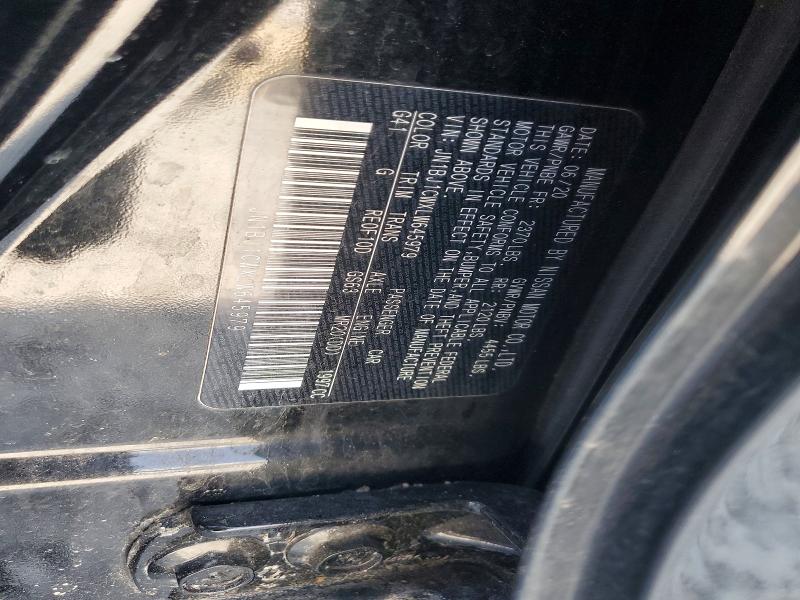 54130836 :رقم المزاد ، JN1BJ1CWXLW645979 vin ، 2020 Nissan Rogue Sport مزاد بيع