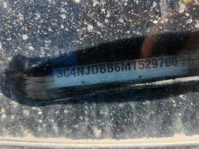 52962266 :رقم المزاد ، 3C4NJDBB6MT529700 vin ، 2021 Jeep Compass مزاد بيع