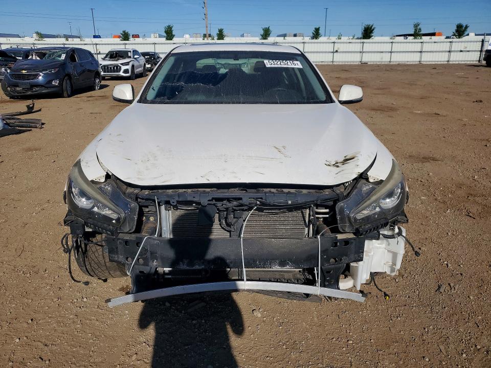 53225216 :رقم المزاد ، JN1BV7AR0FM394927 vin ، 2015 Infiniti Q50 مزاد بيع
