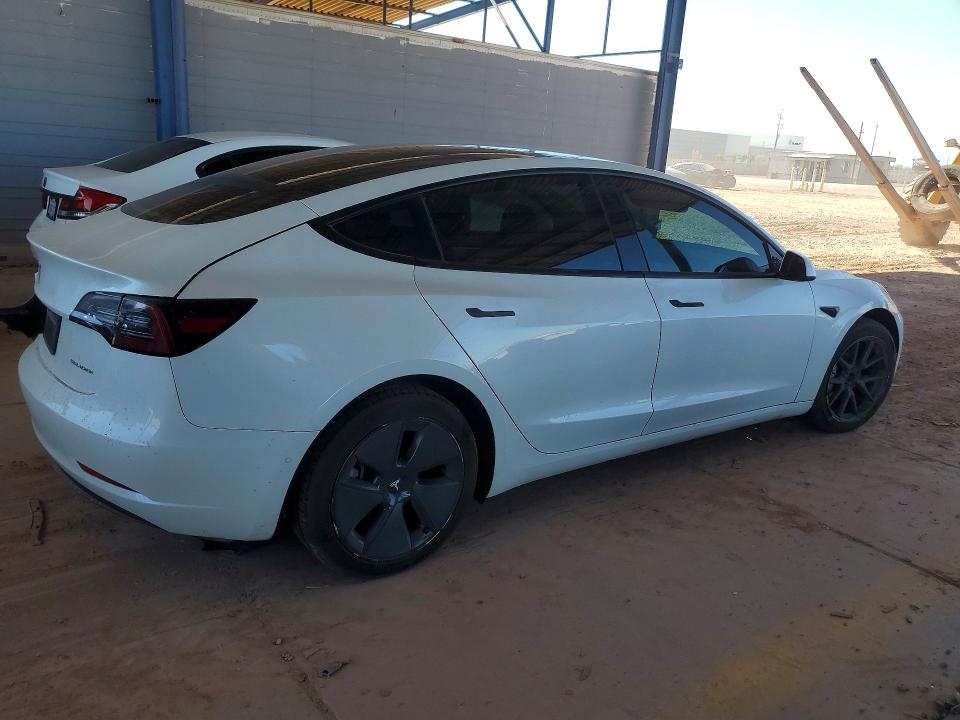 2022 Tesla Model 3 მანქანა იყიდება აუქციონზე, vin: 5YJ3E1EB0NF160239, აუქციონის ნომერი: 53342206
