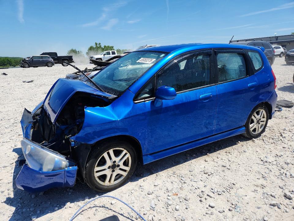 2007 Honda Fit მანქანა იყიდება აუქციონზე, vin: JHMGD38637S057478, აუქციონის ნომერი: 55083376
