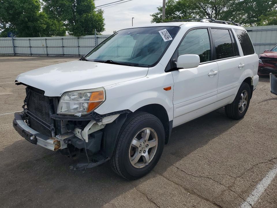 2006 Honda Pilot მანქანა იყიდება აუქციონზე, vin: 2HKYF18546H547078, აუქციონის ნომერი: 53264096