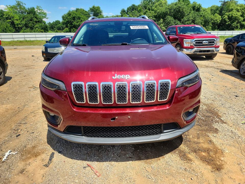 53394806 :رقم المزاد ، 1C4PJLLN2KD171705 vin ، 2019 Jeep Cherokee مزاد بيع