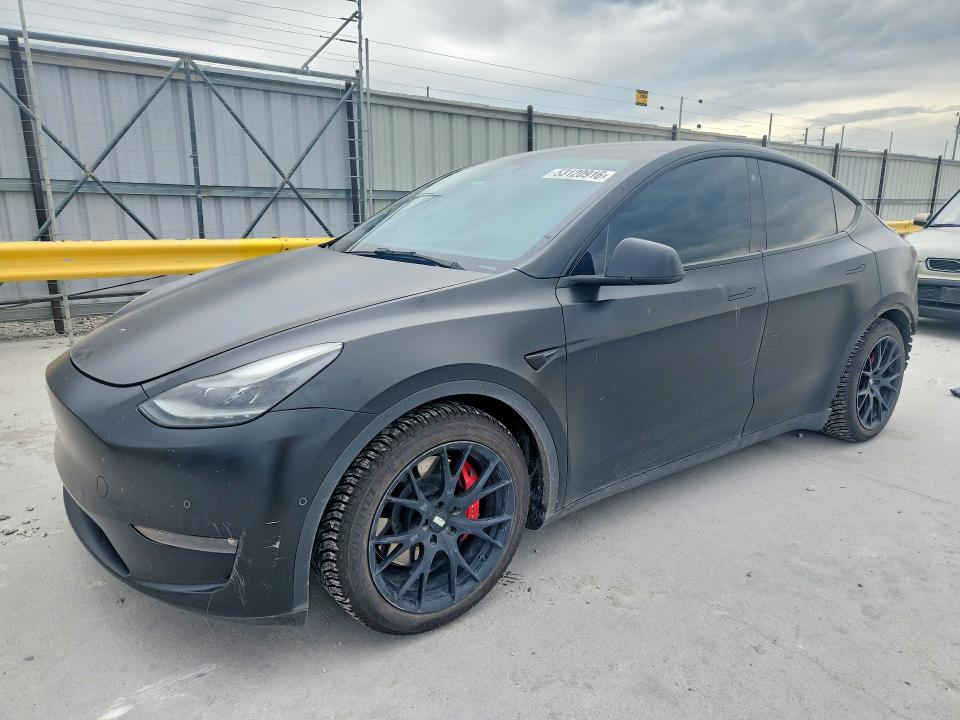 Продажа на аукционе авто 2021 Tesla Model Y, vin: 5YJYGDEF8MF266652, номер лота: 53120916