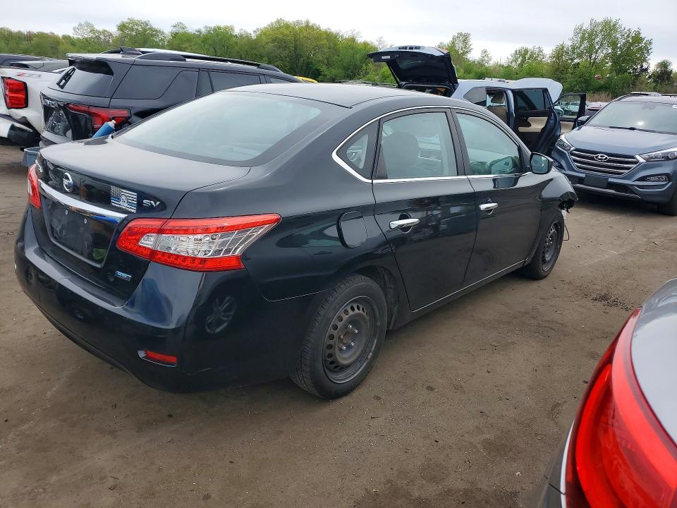 Продаж на аукціоні авто 2013 Nissan Sentra, vin: 3N1AB7AP3DL664551, номер лоту: 52312546