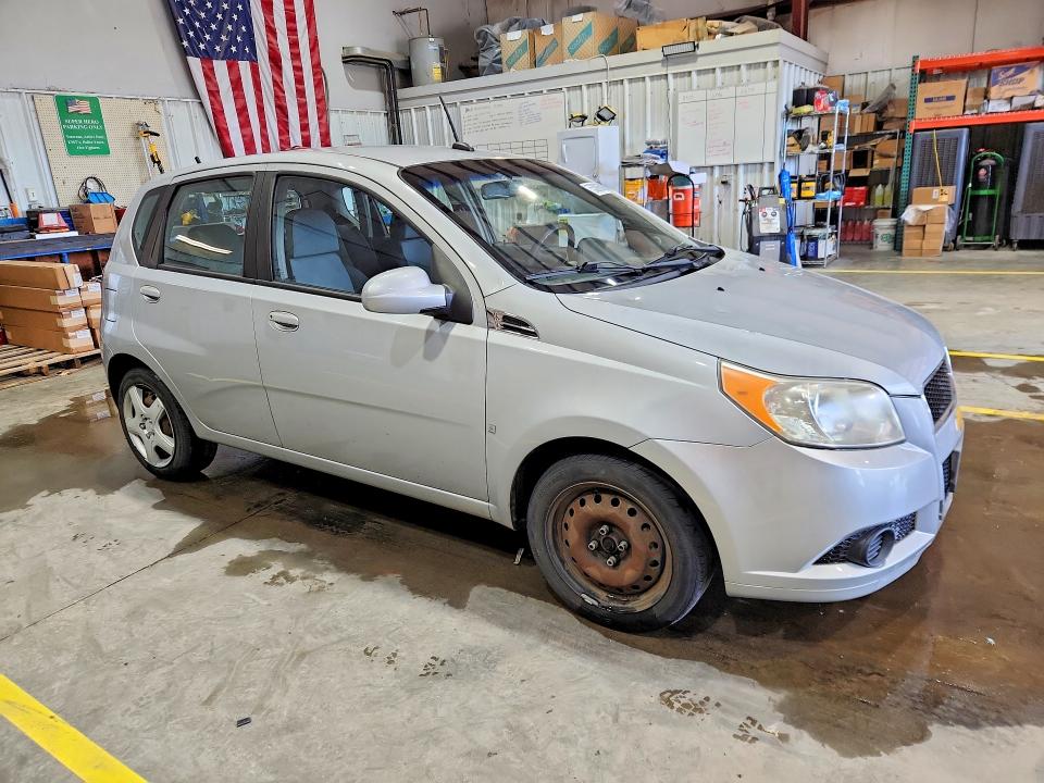 2009 Chevrolet Aveo მანქანა იყიდება აუქციონზე, vin: KL1TD66E29B661576, აუქციონის ნომერი: 53006086