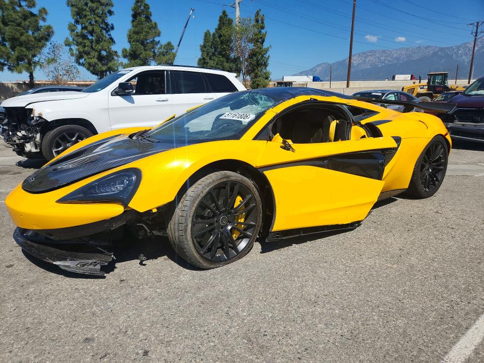 2016 Mclaren Automotive 570s მანქანა იყიდება აუქციონზე, vin: SBM13DAA5GW000603, აუქციონის ნომერი: 51161806