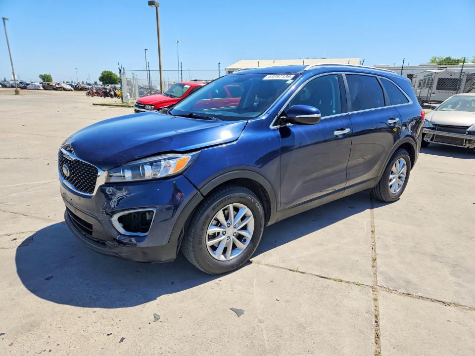 2016 Kia Sorento მანქანა იყიდება აუქციონზე, vin: 5XYPG4A37GG144563, აუქციონის ნომერი: 53767126