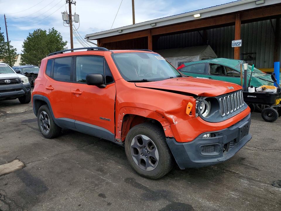 55299956 :رقم المزاد ، ZACCJBAT7GPE23340 vin ، 2016 Jeep Renegade مزاد بيع