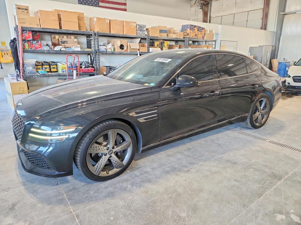 52073596 :رقم المزاد ، KMTGB4SD1PU192243 vin ، 2023 Genesis G80 مزاد بيع